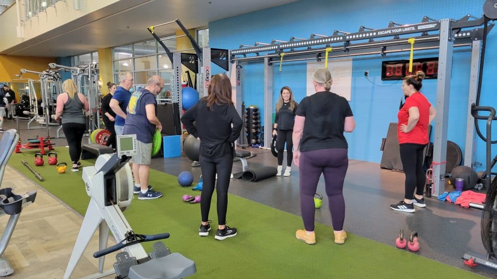 HIIT Class training